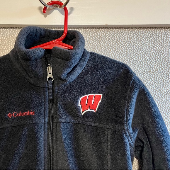 XS (4/5) Kid’s Columbia Wisconsin Badgers Jacket - Picture 2 of 6
